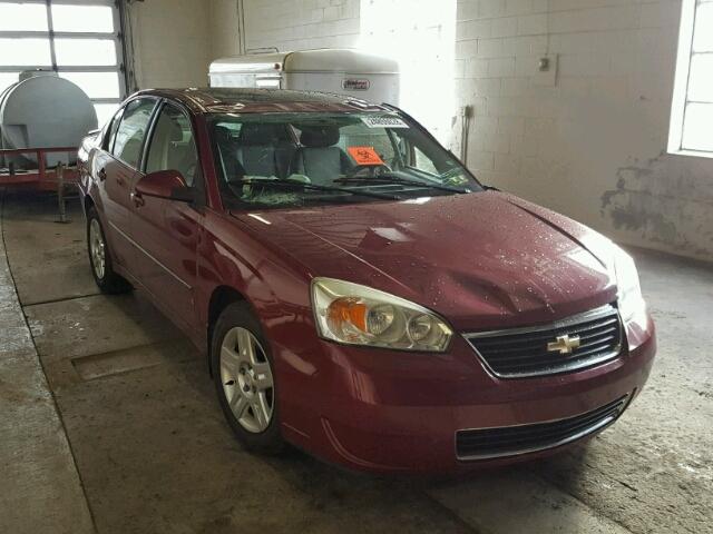 1G1ZT53806F271474 - 2006 CHEVROLET MALIBU LT MAROON photo 1