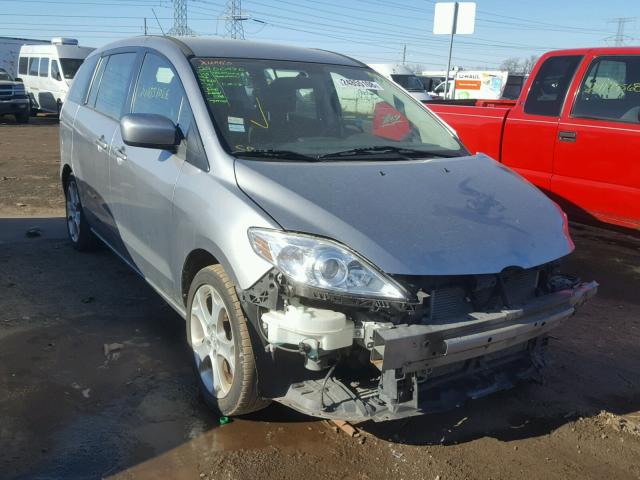 JM1CR2W34A0385337 - 2010 MAZDA 5 GRAY photo 1