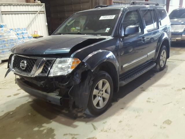 5N1AR18B98C606862 - 2008 NISSAN PATHFINDER GRAY photo 2