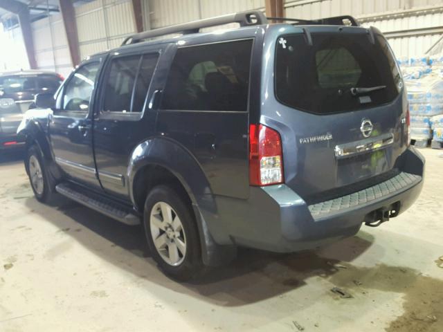 5N1AR18B98C606862 - 2008 NISSAN PATHFINDER GRAY photo 3