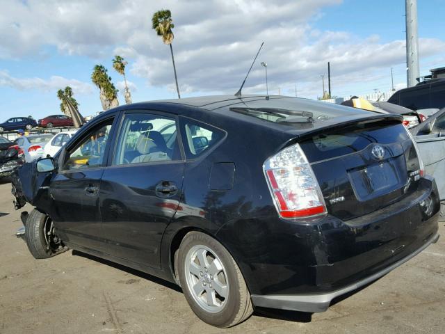 JTDKB20U593506629 - 2009 TOYOTA PRIUS BLACK photo 3