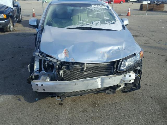 19XFB2F89CE025651 - 2012 HONDA CIVIC EX Gümüş foto 9