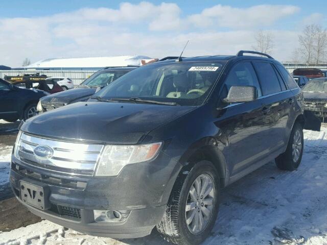 2FMDK39C68BA15652 - 2008 FORD EDGE LIMIT BLACK photo 2