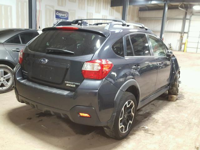 JF2GPAKC4H8234020 - 2017 SUBARU CROSSTREK CHARCOAL photo 4