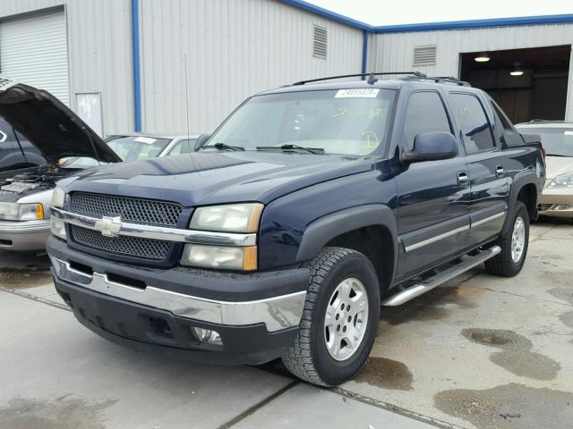 3GNEC12Z96G137643 - 2006 CHEVROLET AVALANCHE BLUE photo 2