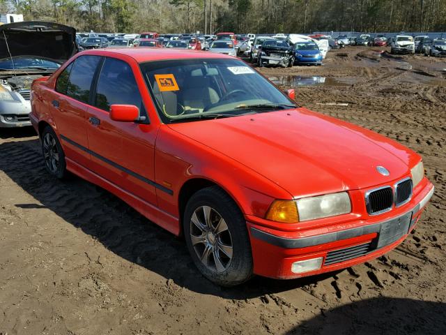 WBACC0326VEK23314 - 1997 BMW 318 I AUTO RED photo 1