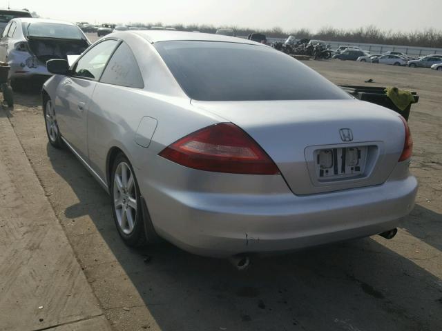 1HGCM82623A005945 - 2003 HONDA ACCORD EX SILVER photo 3