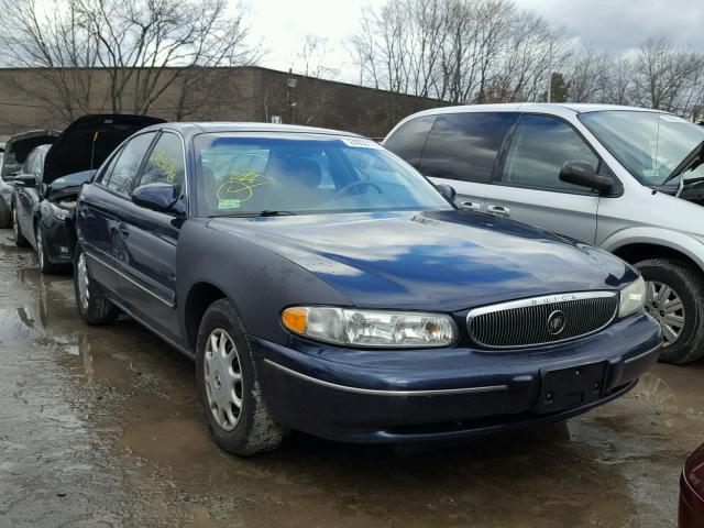 2G4WS52J621255309 - 2002 BUICK CENTURY CU BLUE photo 1