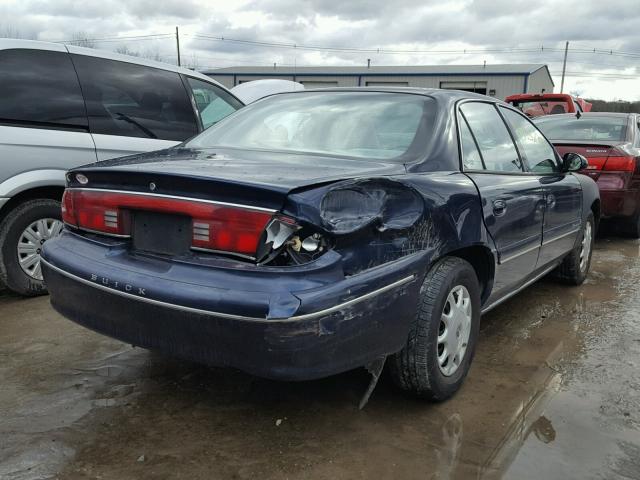 2G4WS52J621255309 - 2002 BUICK CENTURY CU BLUE photo 4