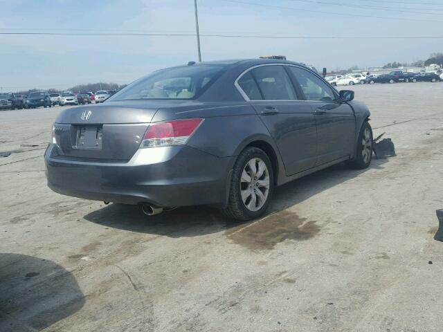 1HGCP26878A029312 - 2008 HONDA ACCORD EX- CHARCOAL photo 4