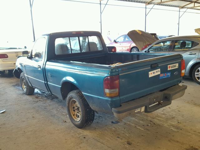 1FTCR10A5RUC64712 - 1994 FORD RANGER GREEN photo 3