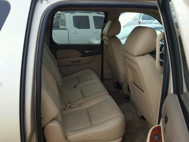 1GNSCJE07DR192086 - 2013 CHEVROLET SUBURBAN C BEIGE photo 6