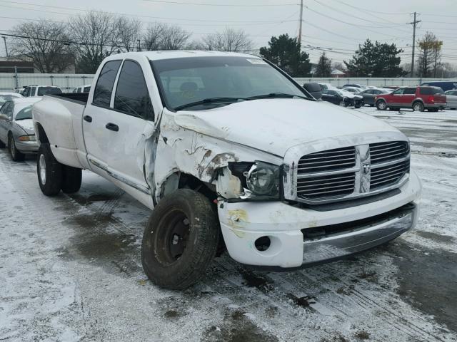 3D7MX48A17G824554 - 2007 DODGE RAM 3500 S WHITE photo 1