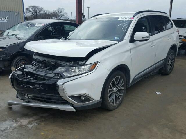 JA4AD3A31GZ009695 - 2016 MITSUBISHI OUTLANDER WHITE photo 2