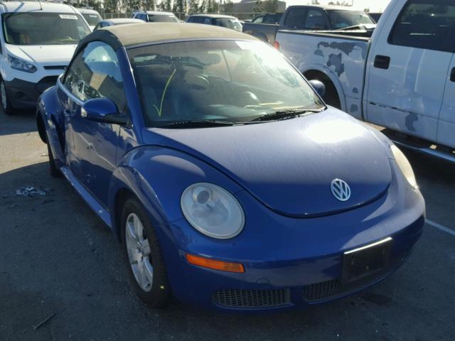 3VWRG31Y27M409226 - 2007 VOLKSWAGEN NEW BEETLE 蓝色 照片 1