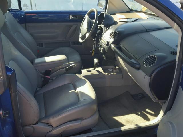 3VWRG31Y27M409226 - 2007 VOLKSWAGEN NEW BEETLE 蓝色 照片 5