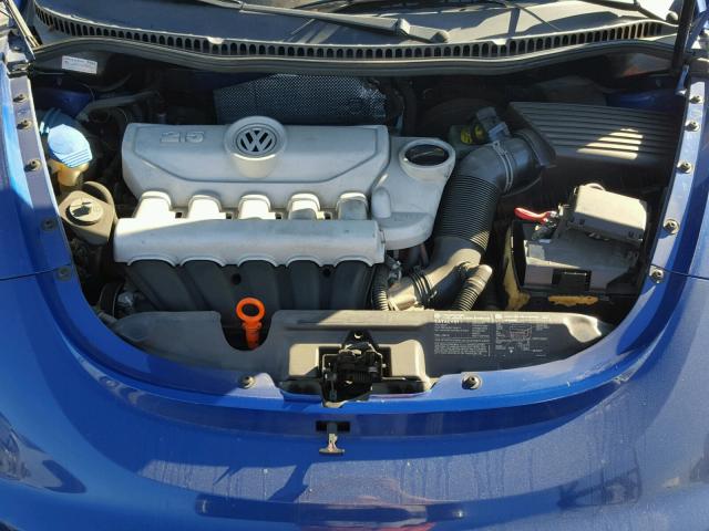 3VWRG31Y27M409226 - 2007 VOLKSWAGEN NEW BEETLE 蓝色 照片 7