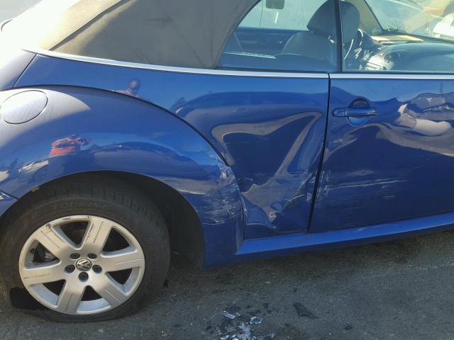 3VWRG31Y27M409226 - 2007 VOLKSWAGEN NEW BEETLE 蓝色 照片 9