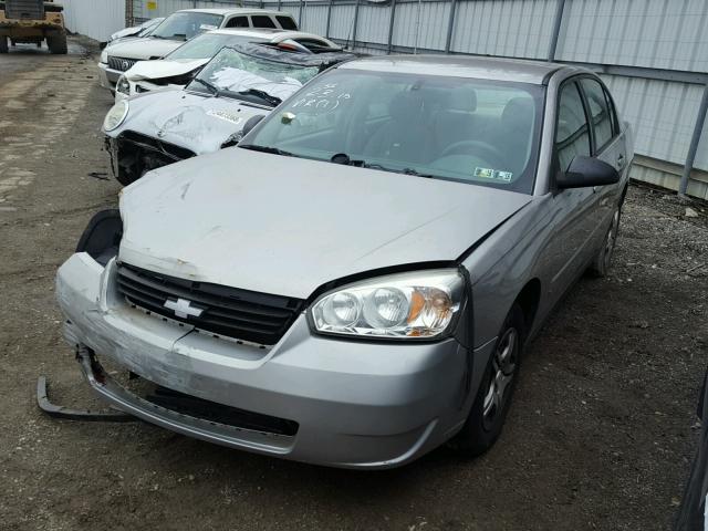 1G1ZS58F87F248987 - 2007 CHEVROLET MALIBU LS SILVER photo 2
