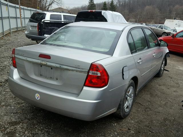 1G1ZS58F87F248987 - 2007 CHEVROLET MALIBU LS SILVER photo 4