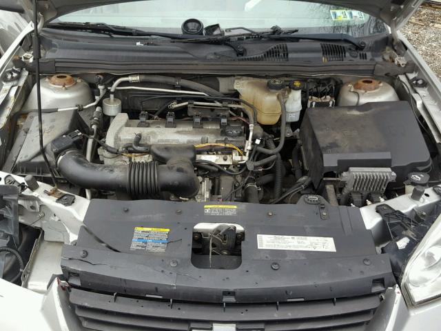 1G1ZS58F87F248987 - 2007 CHEVROLET MALIBU LS SILVER photo 7