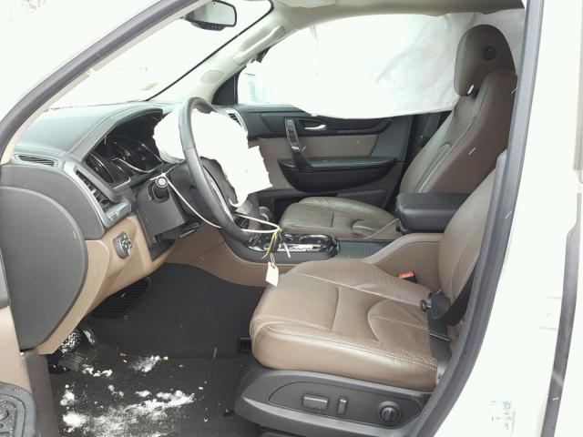 1GKKRRKD6FJ274510 - 2015 GMC ACADIA SLT თეთრი ფოტო 5