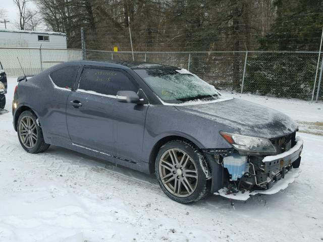 JTKJF5C70B3018937 - 2011 TOYOTA SCION TC GRAY photo 1