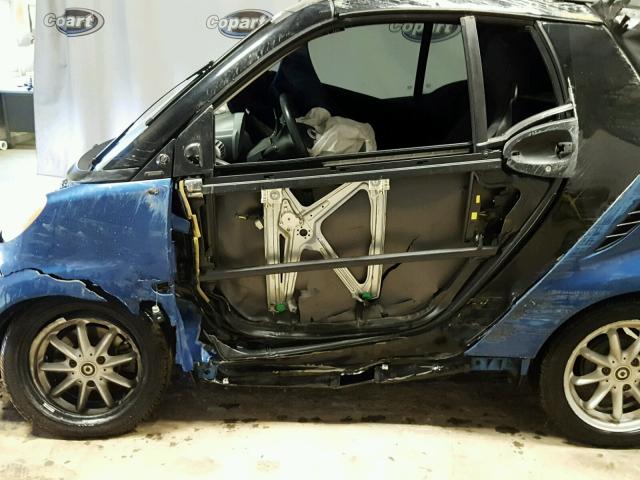 WMEEK31X99K210578 - 2009 SMART FORTWO PAS 黑色 照片 10