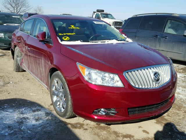 1G4GC5EG4AF278869 - 2010 BUICK LACROSSE C RED photo 1