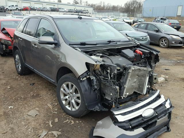 2FMDK4KC8CBA89762 - 2012 FORD EDGE LIMIT BROWN photo 1