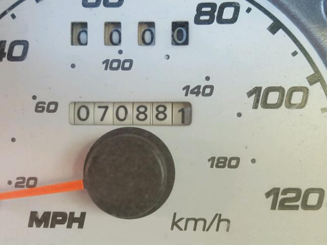 1FMZU67E11UB76691 - 2001 FORD EXPLORER S SILVER photo 8