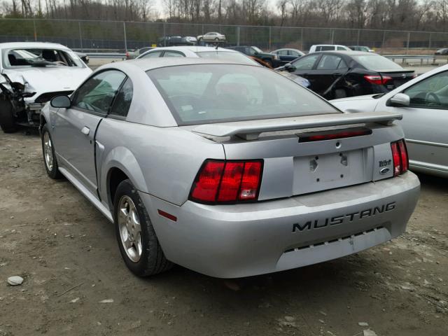 1FAFP40423F404652 - 2003 FORD MUSTANG SILVER photo 3