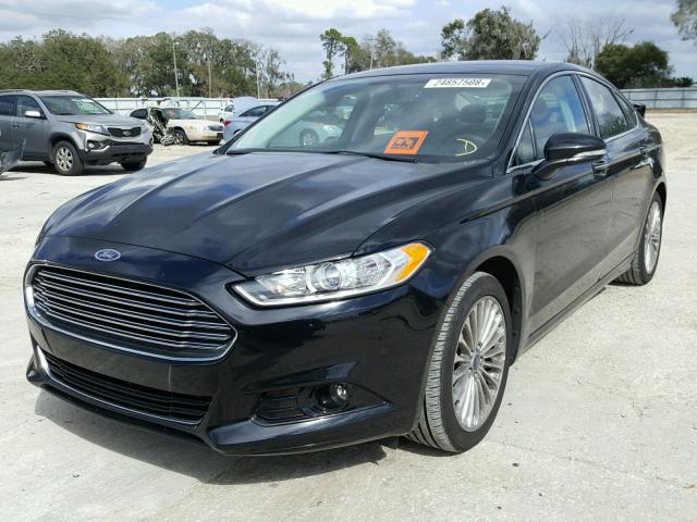 3FA6P0K93GR399147 - 2016 FORD FUSION TIT BLACK photo 2