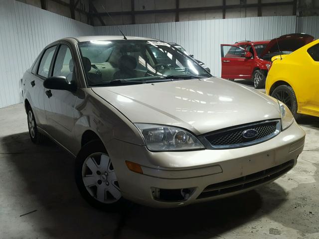 1FAFP34N76W248934 - 2006 FORD FOCUS ZX4 BEIGE photo 1