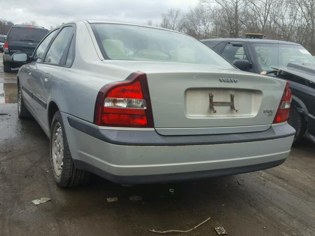 YV1TS94D0Y1124875 - 2000 VOLVO S80 SILVER photo 3