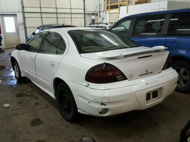 1G2NE52E45M139615 - 2005 PONTIAC GRAND AM S WHITE photo 3