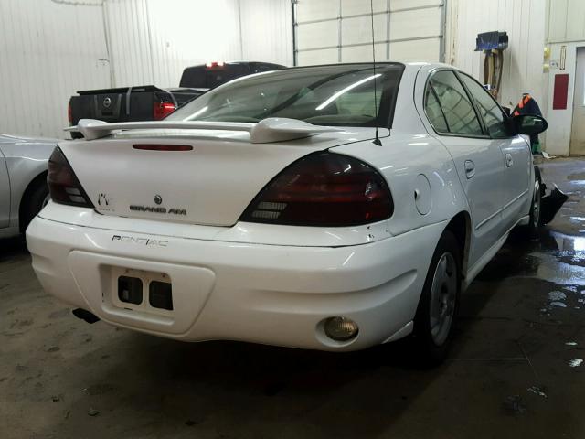 1G2NE52E45M139615 - 2005 PONTIAC GRAND AM S WHITE photo 4