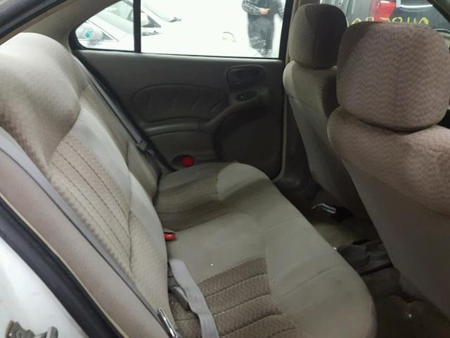 1G2NE52E45M139615 - 2005 PONTIAC GRAND AM S WHITE photo 6