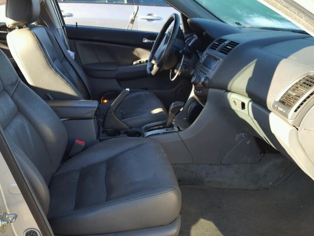 1HGCM56857A112424 - 2007 HONDA ACCORD EX SILVER photo 5