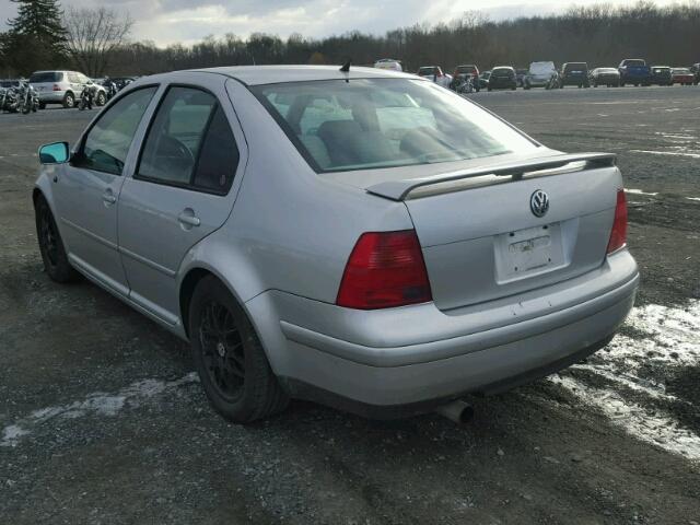 3VWPE69M33M183885 - 2003 VOLKSWAGEN JETTA WOLF SILVER photo 3