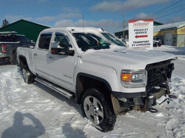 1GT12TE88GF247238 - 2016 GMC SIERRA K25 WHITE photo 1