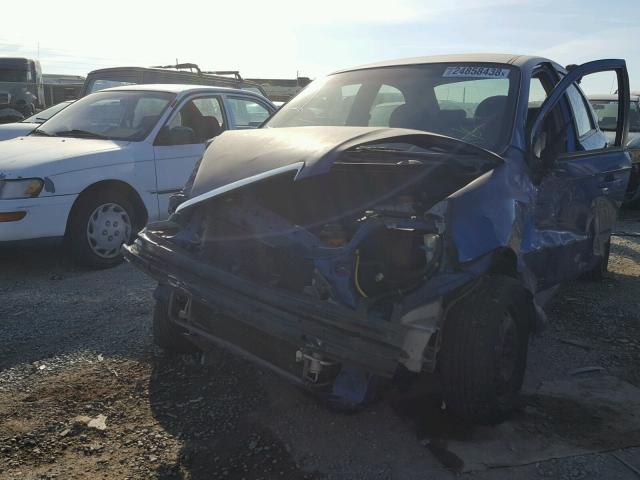 KL1TD56607B093070 - 2007 CHEVROLET AVEO BASE Mavi foto 2