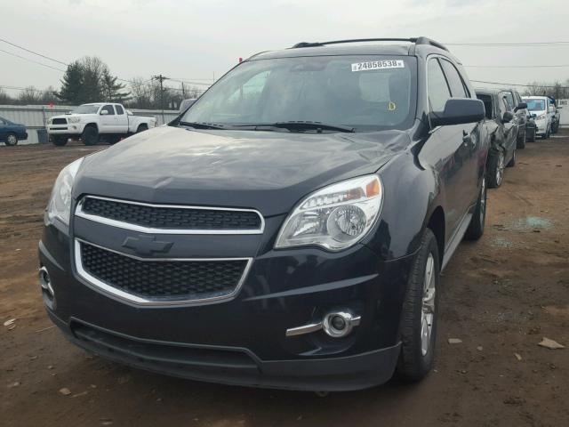 2GNFLGEKXE6121581 - 2014 CHEVROLET EQUINOX LT BLACK photo 2