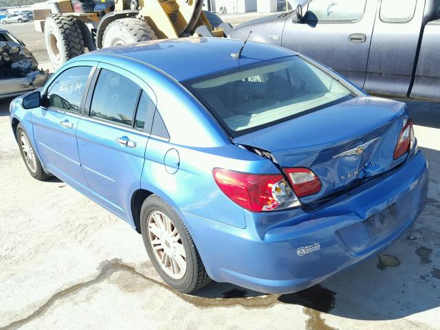 1C3LC66K47N550545 - 2007 CHRYSLER SEBRING LI BLUE photo 3