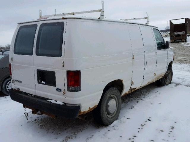 1FTNE24W56HA09997 - 2006 FORD ECONOLINE WHITE photo 4