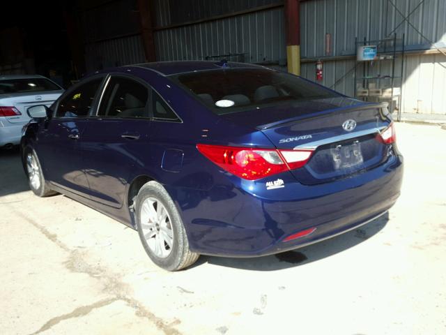 5NPEB4AC6DH547038 - 2013 HYUNDAI SONATA GLS PURPLE photo 3