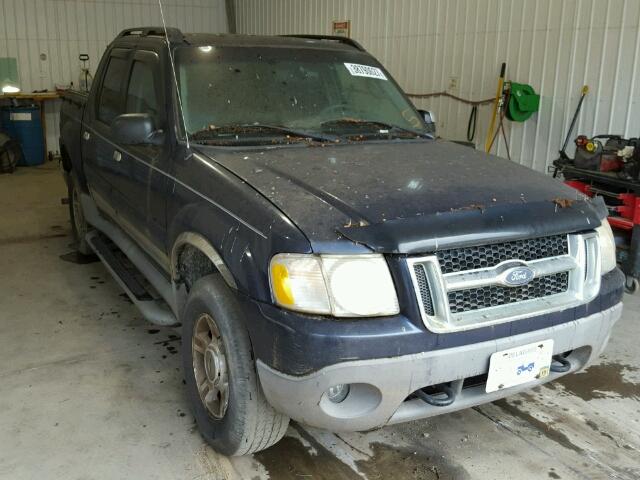 1FMZU77E43UC82206 - 2003 FORD EXPLORER S BLUE photo 1