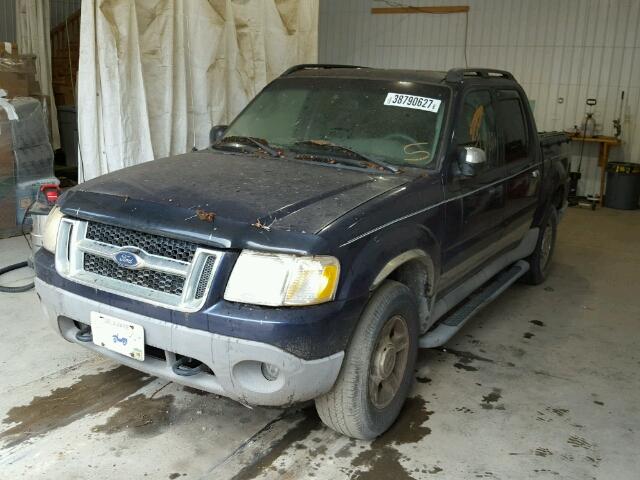 1FMZU77E43UC82206 - 2003 FORD EXPLORER S BLUE photo 2