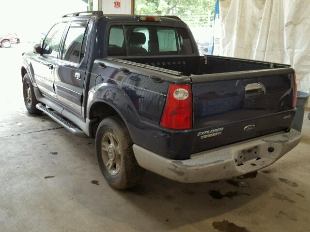 1FMZU77E43UC82206 - 2003 FORD EXPLORER S BLUE photo 3