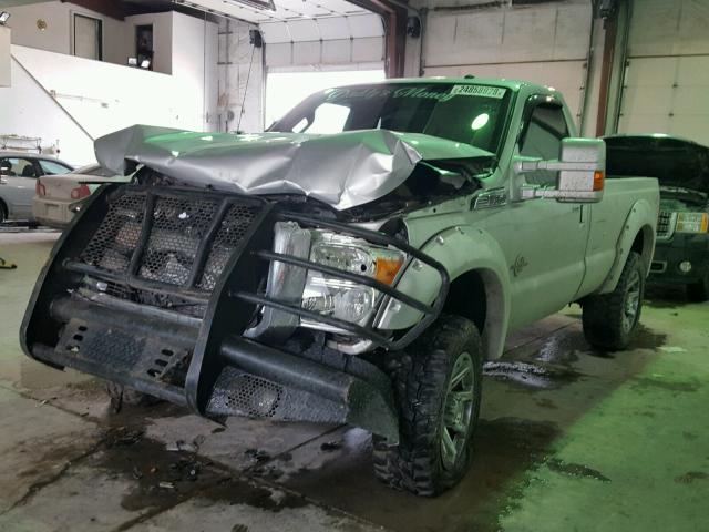 1FTRF3BT5CED16872 - 2012 FORD F350 SUPER SILVER photo 2